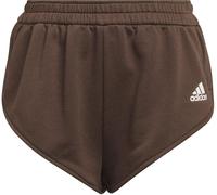 Adidas Women's Jersey Jogger Shorts Marron 6 (XXS) Female