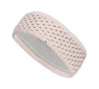 adidas Women's Knit Headband, Winter Ear Warmer Soft Fleece Lined, Sandy Pink/Grey Three/Crestline
