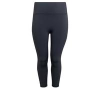 adidas Women's Legging 7/8 d’entraînement 3 Bandes Optime (Grandes Tailles)