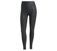 adidas Women's Legging Long imprimé intégral Optimé, Black, S