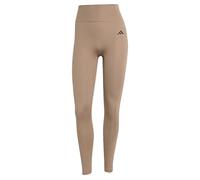 adidas Women's Legging Optime Essentials No Front Rise Seam 7/8, Chalky Brown, S
