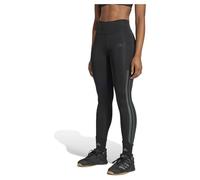 adidas Women's Leggings Longs à 3 Bandes Optimé, Black, L