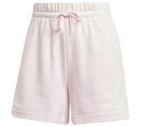 adidas - Women's Linear FT Shorts - Short - XS - clear pink / white