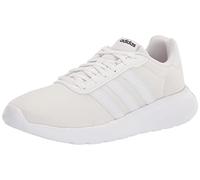 adidas Women's Lite Racer 3.0 Running Shoe, White/White/Grey Two, 7.5