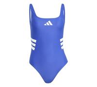 Adidas Performance Maillot de bain sport 3-Stripes U-back bleu roi/blanc Taille XXS