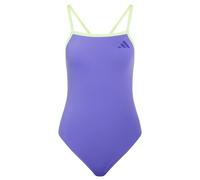 adidas Femme Thin Straps V-Back Swimsuit Swimwear, Solar Purple, 42