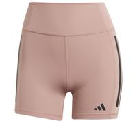 adidas - Women's Optime 3 Stripes 1/4 - Short - L - Length: 5'' - warm clay