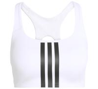 adidas - Women's Optime 3-Stripes MS Bra - Brassière - S - white / black