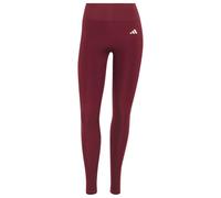 adidas - Women's Optime Essentials Stash Pocket Full Length - Legging - XL - maroon