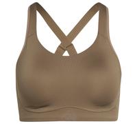 adidas - Women's Optime Workout High Support Bra - Brassière - L - Cup: A-B - khaki six