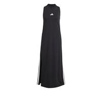 Adidas Robe Essentials 3-Stripes Long Racerback sans manches – Femme Noir/Blanc S