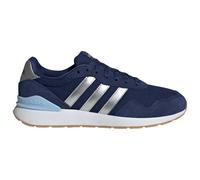 Adidas Femme Run 60s 4.0 Shoes, Dark Blue/Silver met./Glow Blue, 38 EU