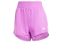 adidas Women's Short de Training Taille Haute Pacer 3 Bandes, Purple Burst/White, L 13 CM