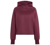 adidas - Women's Soft Lux Winter Knit Hoodie - Sweat à capuche - XL - maroon