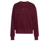 adidas Women's Sweat-Shirt col V Satin Seasonal Essentials