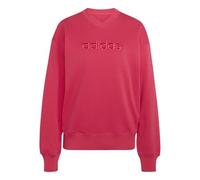 adidas Women's Sweat-Shirt col V Satin Seasonal Essentials