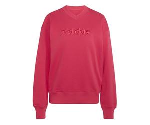 adidas Women's Sweat-Shirt col V Satin Seasonal Essentials