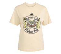 Adidas Women's T-Shirt Graphique X Farm, Sand Strata, M
