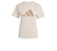 Vêtements adidas sportswear W ANIMAL T pour Femme S Beige
