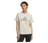 adidas Women's T-Shirt graphisme Animal, Beige, S