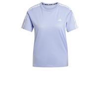 Adidas Own The Run 3 Stripes Short Sleeve T-shirt Violet S Femme