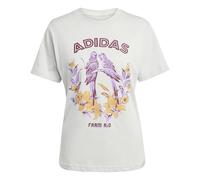 adidas Women's T-Shirt X Farm Graphic 2, Ash Silver, S