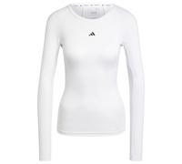 adidas - Women's Techfit L/S Training Top - T-shirt technique - L - white