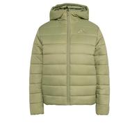 adidas Femme Terrex Multi Essentials Climawarm Insulated Hooded Coat, tent green, S