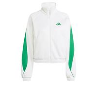 Sport Jacket Veste FEMME Adidas Blanc Stadium Track Top W Polyester Coton