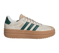 adidas - Women's VL Court Bold - Baskets - EU 40 - cream white / collegiate green / magic beige