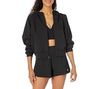 adidas Women's Z.N.E. Fullzip Hoodie, Black, XX-Small