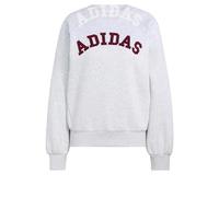 adidas Women'sAdidas Women 3-Stripes Crew Sweatshirt L maroon/off white