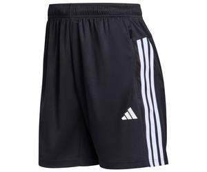 adidas - Workout Essentials Base 3-Stripes Pique Short - Short - L - Length: 9'' - black / white