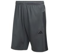 adidas - Workout Essentials Base 3-Stripes Pique Short - Short - XXL - Length: 9'' - legend ivy / black