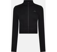Adidas Workout Essentials Full-Zip Knit Jacket Womens Noir XS (4-6) Female