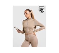 adidas Workout Essentials Veste en tricot entièrement zippée - Maron XS