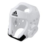 adidas WT Taekwondo Protection de tête en Mousse trempé pour Arts Martiaux L Blanc
