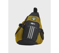 Adidas X BRAIN DEAD SLING BAG men Messenger & Crossbody Bags black|yellow taille: ONE SIZE