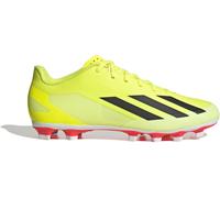 adidas Mixte X Crazyfast Club Flexible Ground Boots, Solar Yellow / Core Black / Cloud White, 42 2/3 EU