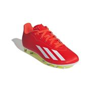 adidas X CRAZYFAST Club FxG J Basket, Rouge Solaire/Blanc Nuage/Jaune équipe Solaire, 36 2/3 EU