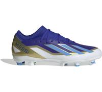 Adidas Mixte X Crazyfast Messi League Firm Ground Boots, Lucid Blue/Blue Burst/Cloud White, 46 EU