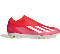 Adidas X Crazyfast League Laceless Firm Ground Football Boots Rouge/Blanc/Jaune 8.5 (42.7) Male