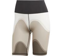 Adidas X Marimekko Optime Training Bike Shorts Womens Marron 10 (S) Female