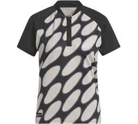 Adidas X Marrimekko Golf Polo Shirt Womens Noir 8 (XS) Female