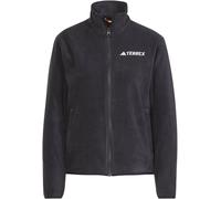 Adidas Xperior Cross Country Ski Soft Shell Fleece Jacket Womens Noir 10 (S) Female