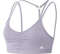 adidas Yoga Essentials Maintien léger brassièr de sport, Silver Dawn, XS