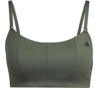 Adidas Yoga Studio Light Support Sports Bra Womens Vert XL D-DD Female