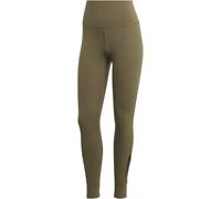 Adidas Yoga Studio Wrapped 7/8 Leggings Womens Olive Strata 8 (XS) Female