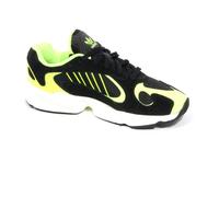 Adidas - Yung-1 chaussures en tissu/daim jaune fluo - Homme - Sport - Noir - Taille: 43 1/3 EU