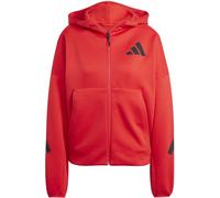 Adidas Z.n.e. Full Zip Hoodie Womens Ruby pur XL (20-22) Female